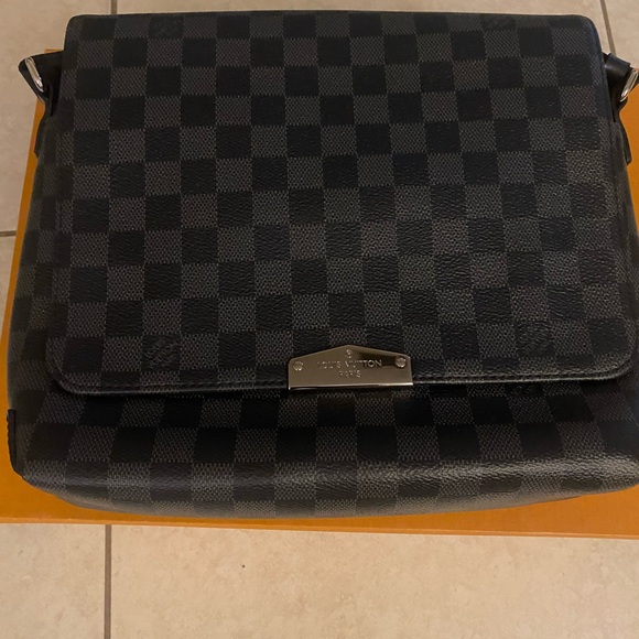 Authentic Louis Vuitton sneakers and crossbody bag